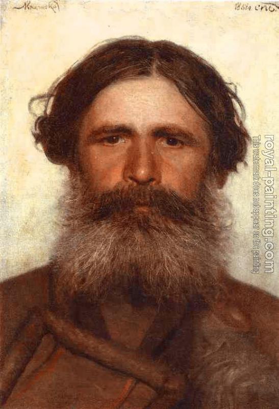 Ivan Nikolaevich Kramskoy : The Portrait of a Peasant